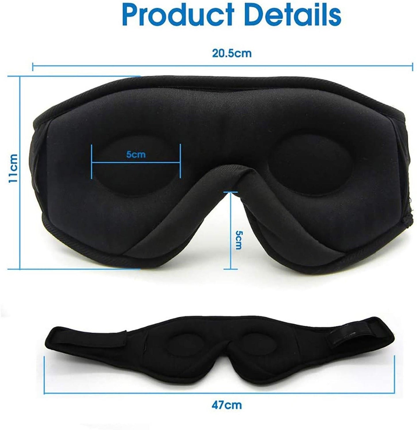Bluetooth Sleep Mask with Built-in Headphones - NEXTREND